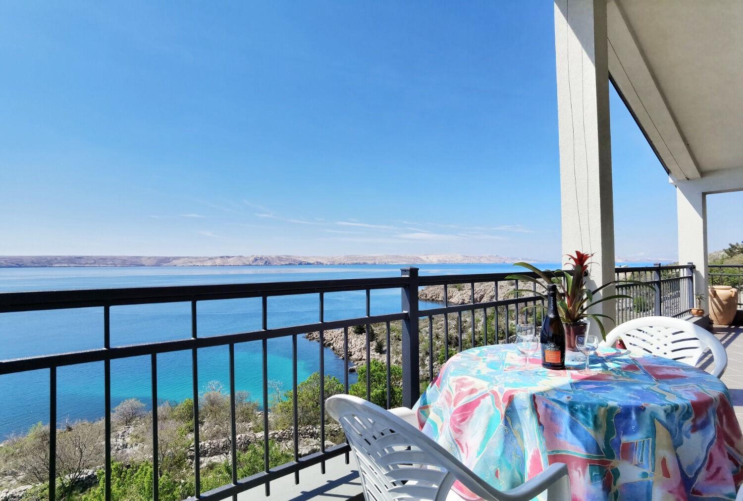 Apartments Adria - Seafront & Seaview Lukovo Sugarje Bagian luar foto