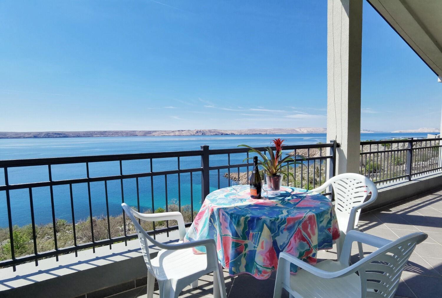 Apartments Adria - Seafront & Seaview Lukovo Sugarje Bagian luar foto